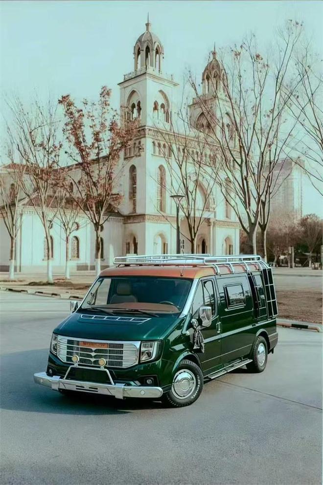 威尔露营车福顺JMC好看配置又高澳门新葡京入口复古风的宿营车