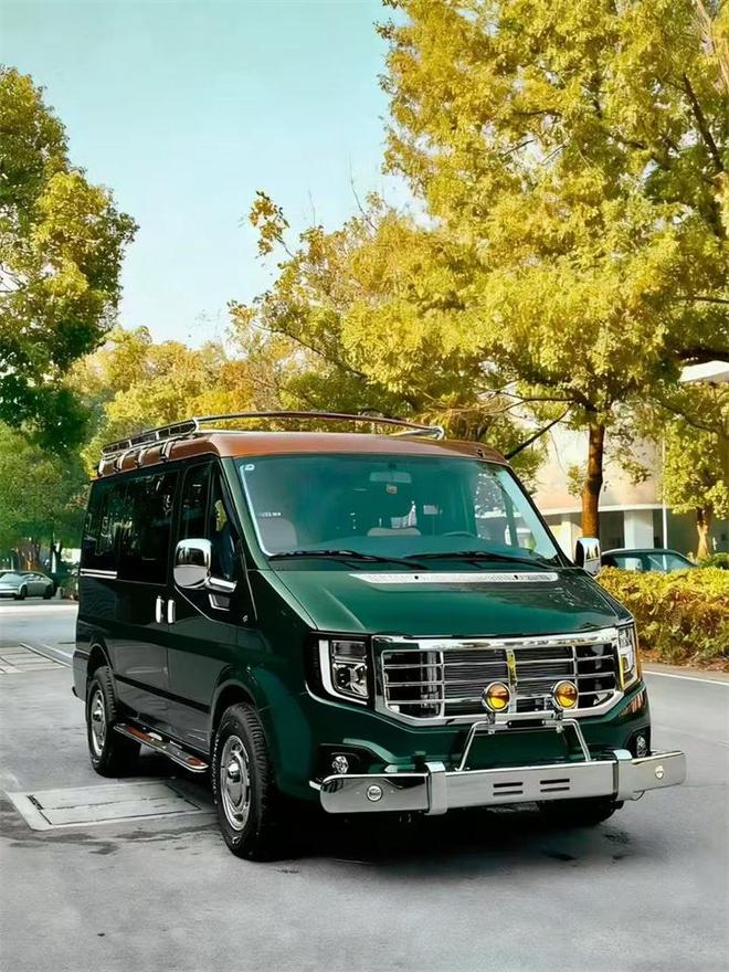 威尔露营车福顺JMC好看配置又高澳门新葡京入口复古风的宿营车沃森(图2)